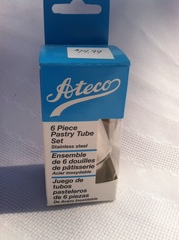 Ateco 6-piece Pastry Tip Set