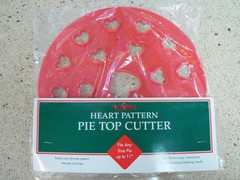 Kitchen Supply Heart Pie Top Cutter